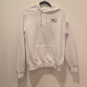 white Billabong hoodie